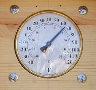 Wall thermometer photo